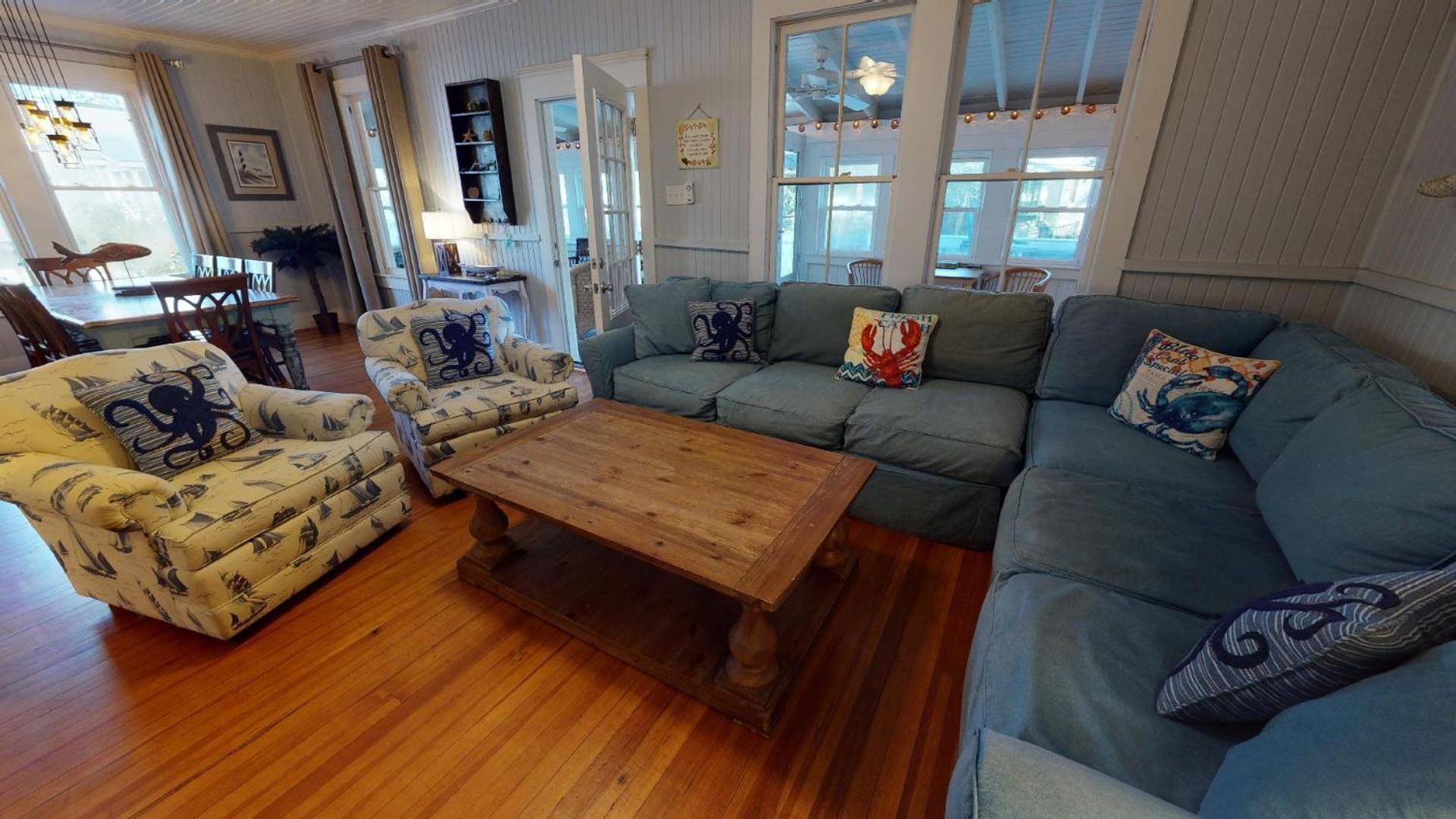 1201 Lovell Avenue By Tybee Beach Vacation Rentals 티베아일랜드 외부 사진