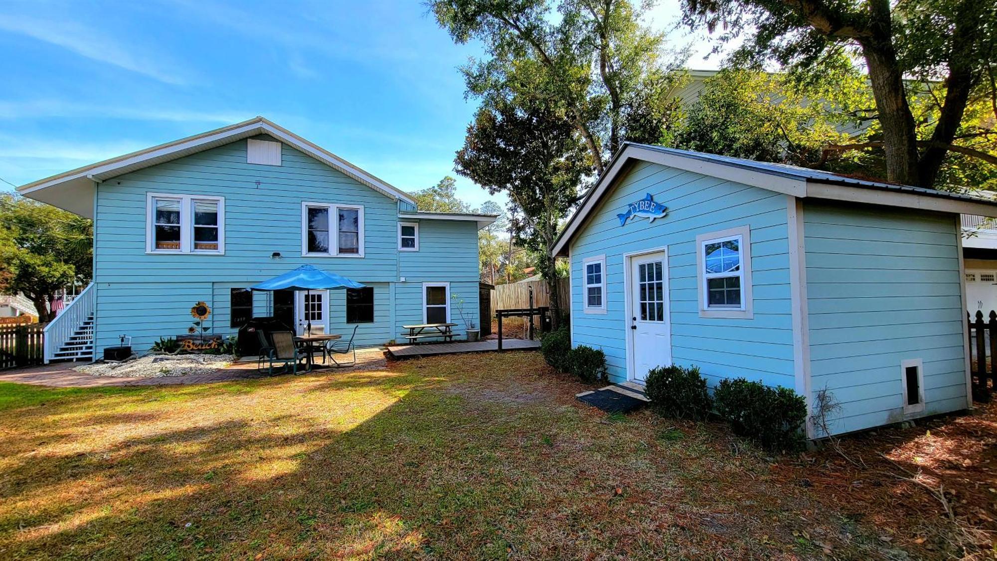 1201 Lovell Avenue By Tybee Beach Vacation Rentals 티베아일랜드 외부 사진